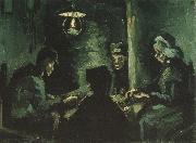 Vincent Van Gogh Four Peasants at a Meal (nn04) china oil painting artist